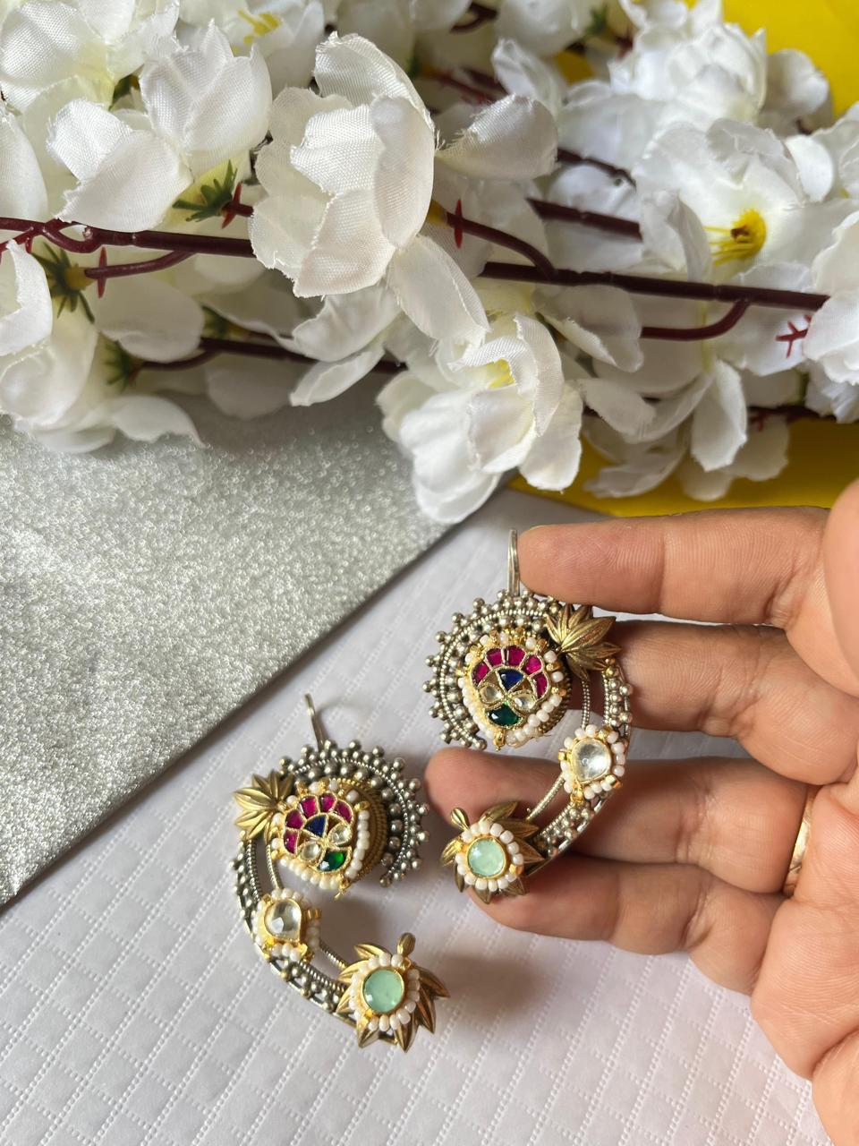 Rewa Paanchi Earcuffs by Alankrent
